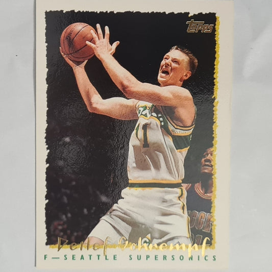 Detlef Schrempf 1994 Topps #112 NBA Basketball Seattle Supersonics excellent Sleeved