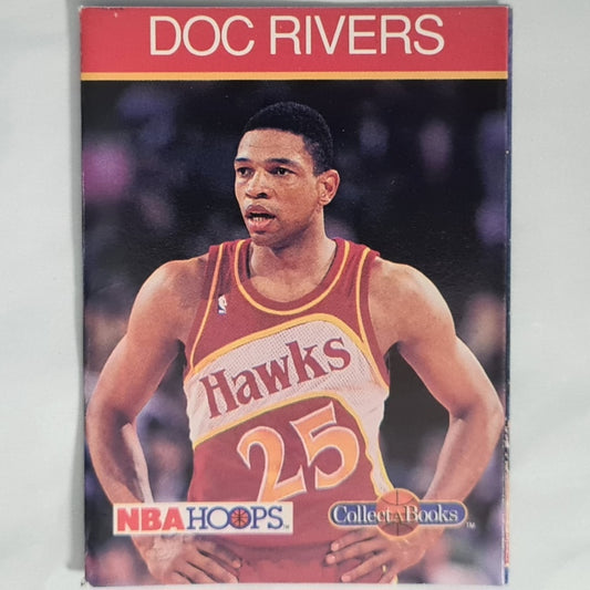Doc Rivers 1990 NBA Hoops collect a books NBA Basketball Atlanta Hawks good + sleeved