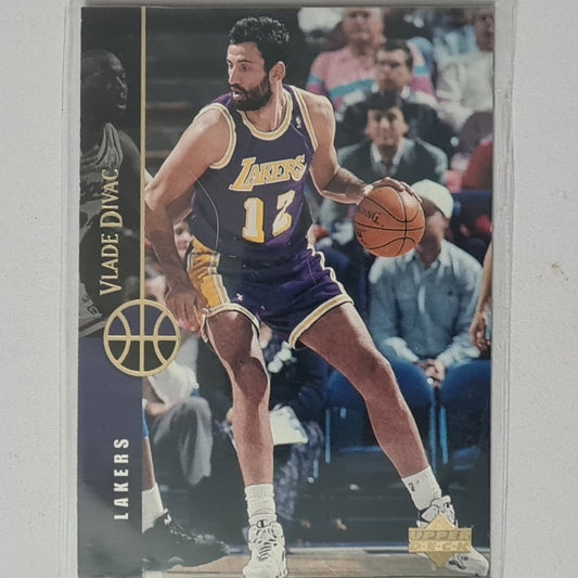 Vlade Divac 1994 Upper-Deck #135 NBA Basketball LA Lakers Excellent Sleeved