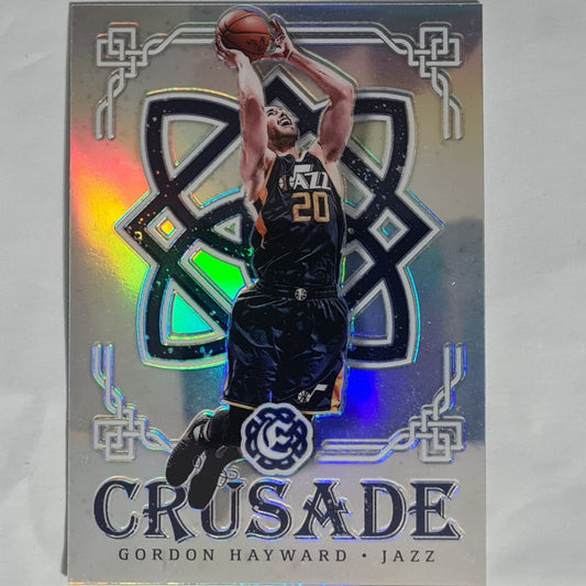 Gordon Hayward 2016-17 Panini Excalibur prizm refractor #23 NBA basketball Utah Jazz Ex-mint Sleeved
