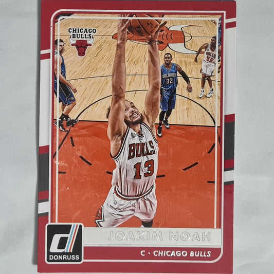 Joakim Noah 2015-16 Panini Donruss #104 NBA Basketball Chicago Bulls very good-excellent