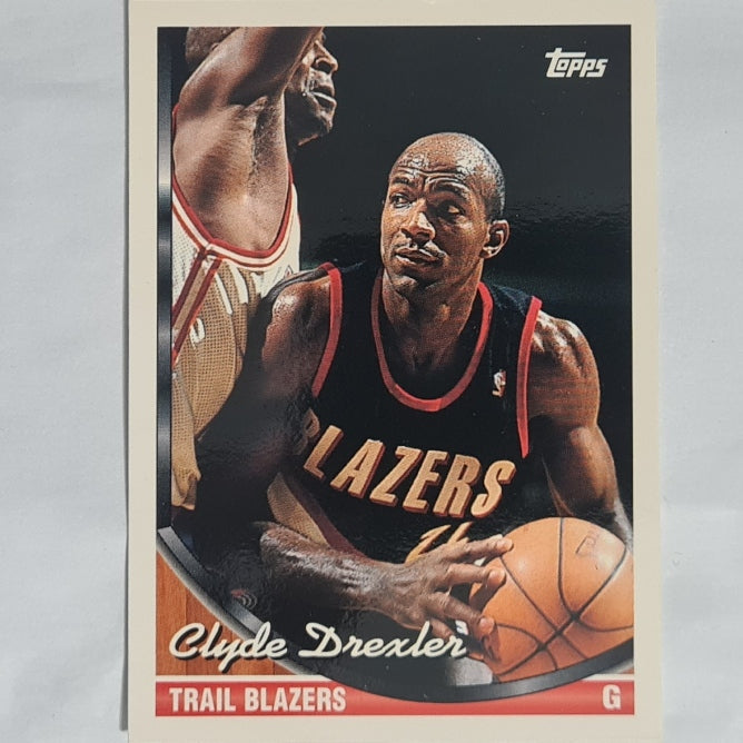 Clyde Drexler 1994 Topps  #249 NBA Basketball Portland Trailblazers Excellent