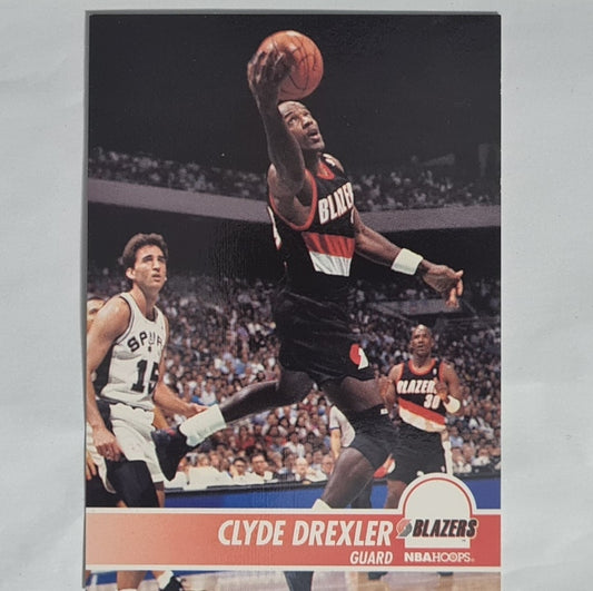 Clyde Drexler 1994 Skybox NBA Hoops #174 NBA Basketball Portland Trailblazers Excellent