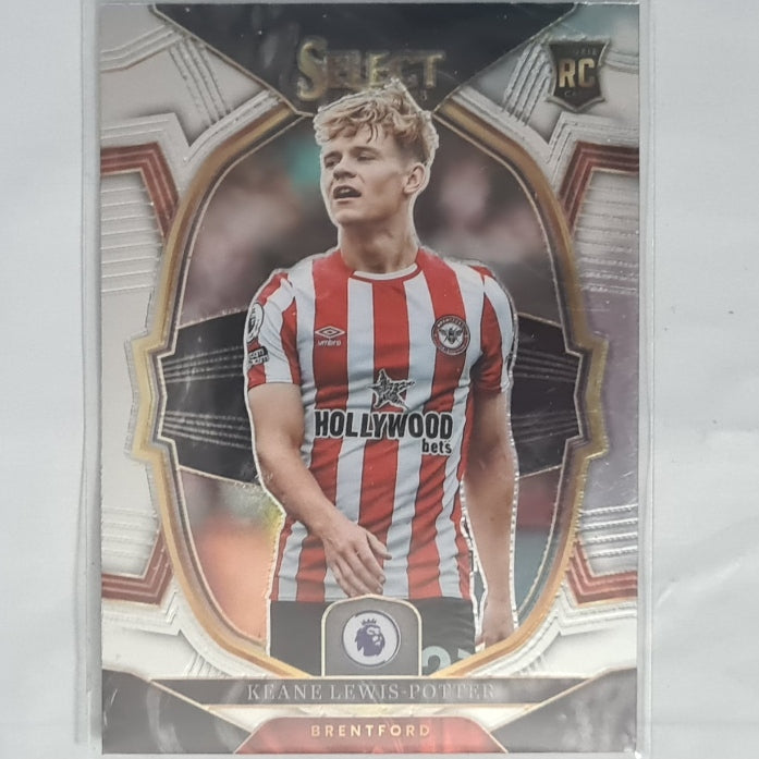 Keane Lewis-Potter 2022-23 Panini Select Rookie RC #16 Football Soccer Brentford Mint Sleeved