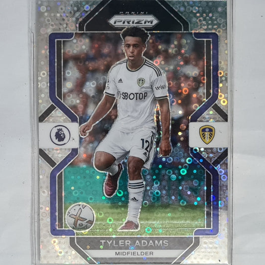 Tyler Adams 2022-23 Panini Prizm circles prizm premier league soccer #265 Leeds United Excellent sleeved