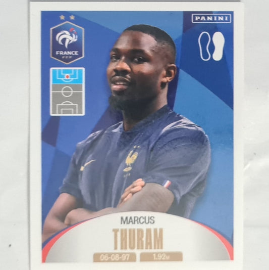 Marcus Thuram 2024 Panini England 2024 tournament edition sticker #282  France Excellent sleeved