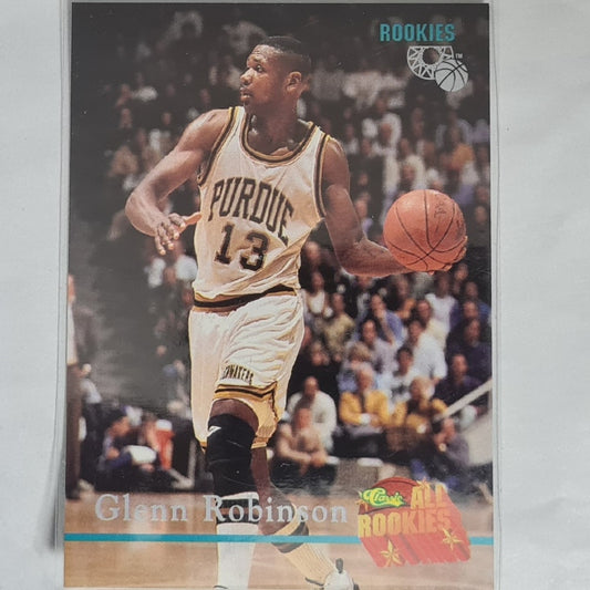 Glenn Robinson 1995 Classic all Rookies Rookie RC #100 NBA Basketball Purdue Excellent