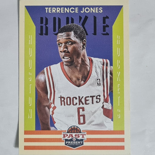 Terrence Jones 2012-13 Panini Past and Present Rookie RC #182 NBA Basketball Houston Rockets ex-mint sleeved