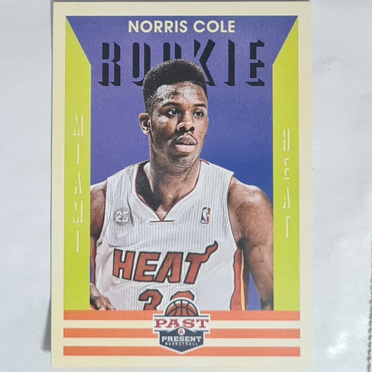Norris Cole 2012-13 Panini Past and Present Rookie RC #209 NBA Basketball Miami Heat ex-mint sleeved