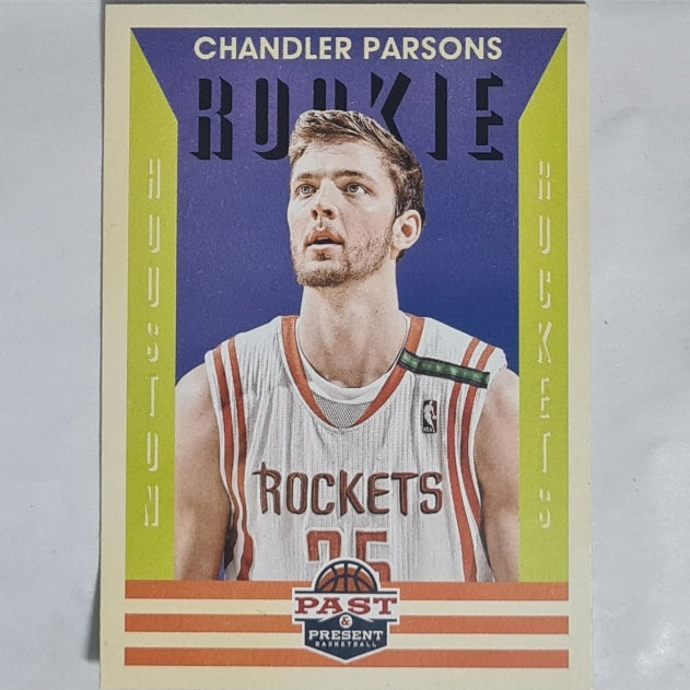 Chandler Parsons 2012-13 Panini Past and Present Rookie RC #210 NBA Basketball Houston Rockets ex-mint sleeved