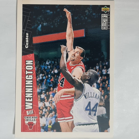 Bill Wennington 1996 Upper-Deck collectors choice #222 NBA Basketball Chicago Bulls very good