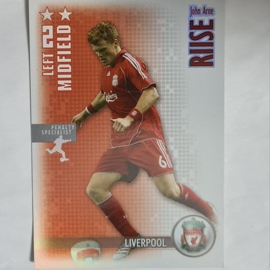 John Arne Riise 2006-07 Magic Box Shoot-out penalty specialist football Liverpool Excellent