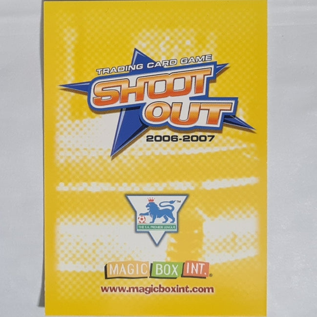 Fabio Aurelio 2007-08 magic box Shoot Out football Soccer card Liverpool Excellent