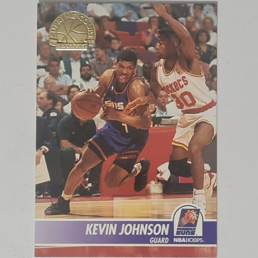 Kevin Johnson 1994 Skybox NBA Hoops supreme court SC37 NBA Basketball Phoenix Suns Excellent sleeved