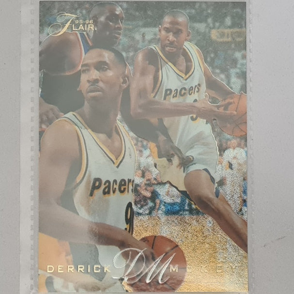 Derrick McKey 1995 Fleer Flair 95-96 #57 NBA Basketball Indiana Pacers ex-mint sleeved