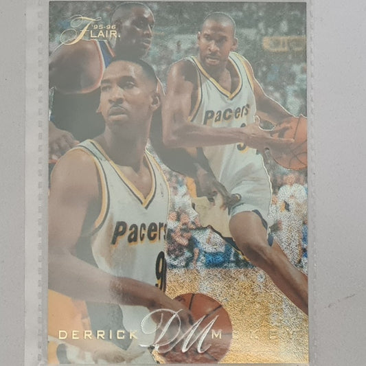 Derrick McKey 1995 Fleer Flair 95-96 #57 NBA Basketball Indiana Pacers ex-mint sleeved