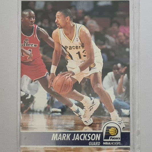 Mark Jackson 1995 Skybox NBA Hoops #332 NBA Basketball Indiana Pacers sleeved