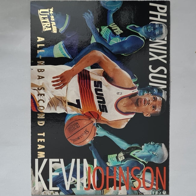 Kevin Johnson 1994 Fleer Ultra 94-95 all nba 7 of 15 NBA Basketball Phoenix Suns very good Sleeved