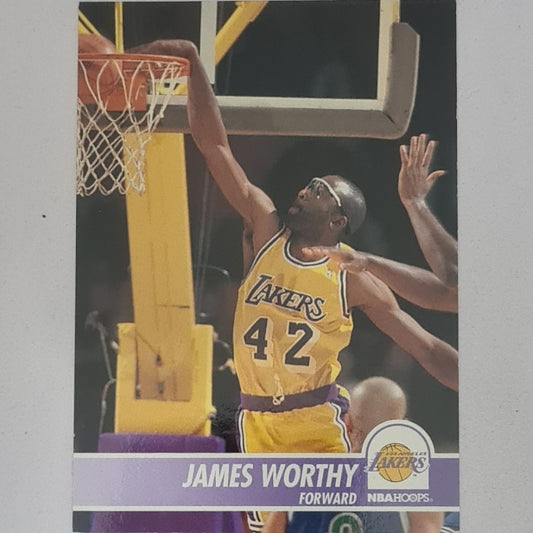 James Worthy 1994 Skybox NBA Hoops #106 NBA Basketball LA Lakers Excellent sleeved