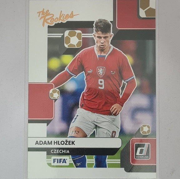 Adam Hlozek 2022-23 Panini Donruss Soccer  the rookies RC Rookie #1 Football Czechia mint Sleeved