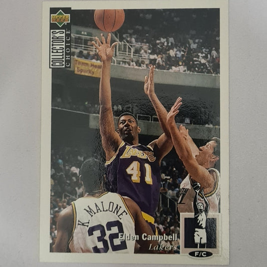 Elden Campbell 1994 Upper-Deck collectors choice  #241 NBA Basketball LA Lakers Excellent