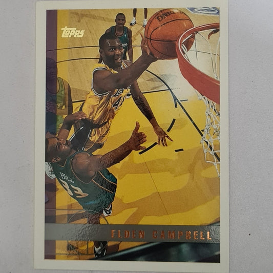 Elden Campbell 1997 Topps  #74 NBA Basketball LA Lakers Excellent