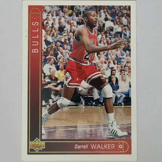 Darrell Walker 1993 Upper-Deck #141 NBA Basketball Chicago Bulls Excellent