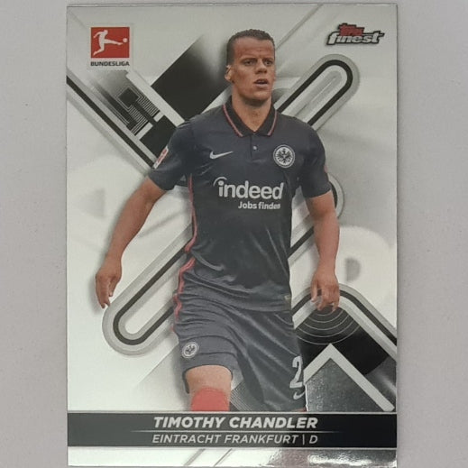 Timothy Chandler 2022 Topps Finest Bundesliga  #53 Soccer Football Eintracht Frankfurt mint sleeved