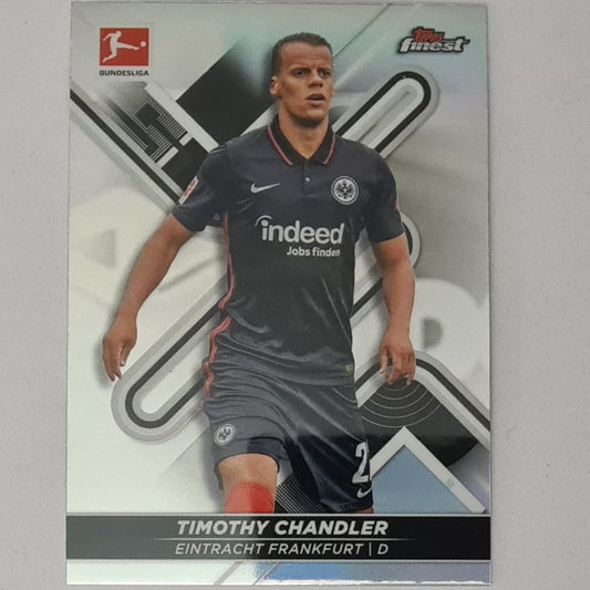 Timothy Chandler 2022 Topps Finest Bundesliga refractor  #53 Soccer Football Eintracht Frankfurt mint sleeved