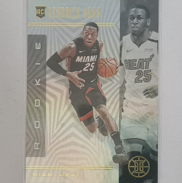 Kendrick Nunn 2019-20 Panini Illusions rookie RC #176 NBA Basketball Miami Heat excellent/mint Sleeved