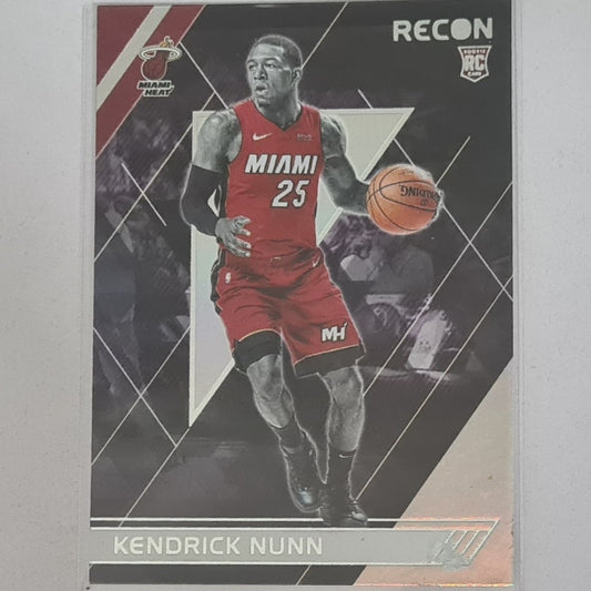 Kendrick Nunn 2019-20 Panini Recon rookie RC #300 NBA Basketball Miami Heat excellent/mint Sleeved