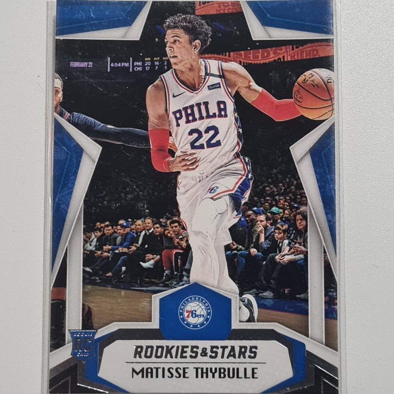 Matisse Thybulle 2019-20 Panini rookies and stars Rookie RC#680 NBA Basketball Philadelphia 76ers excellent-mint