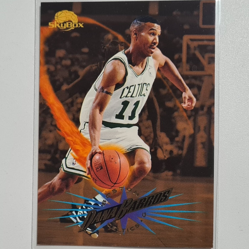 Dana Barros 1996 Skybox #163 NBA Basketball Boston Celtics excellent-mint