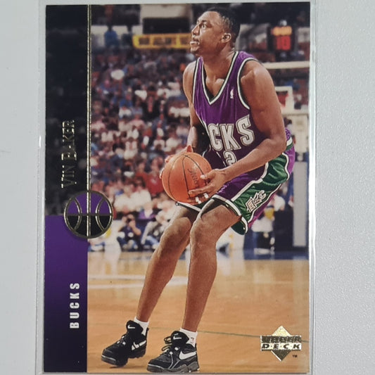 Vin Baker 1995 Upper-Deck #210 NBA Basketball Milwaukee Bucks excellent Sleeved