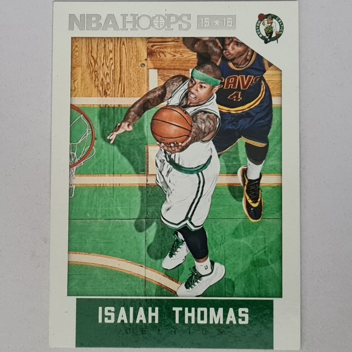 Isaiah Thomas 2015-16 Panini NBA Hoops #201 NBA Basketball Boston Celtics Excellent