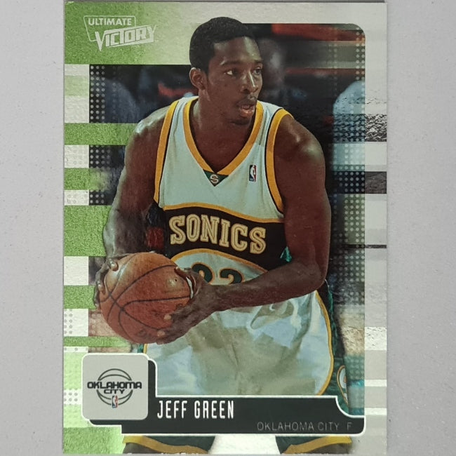Jeff Green 2008-09 Upper-Deck Ultimate Victory #54 NBA Basketball seattle super sonics/oklahoma good