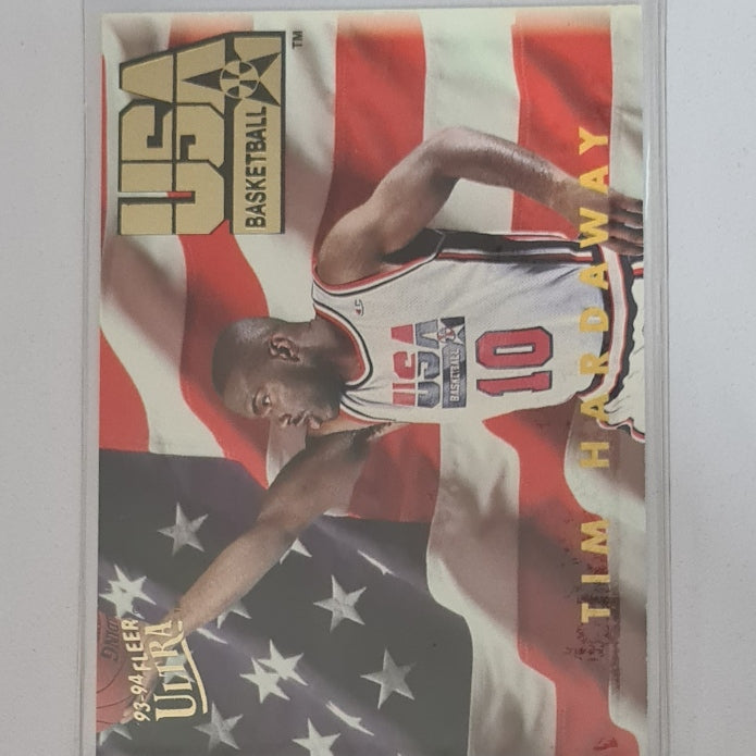 Tim Hardaway 1994 Fleer Ultra 93-94 USA Basketball #363 NBA Basketball Golden State Warriors Excellent-mint