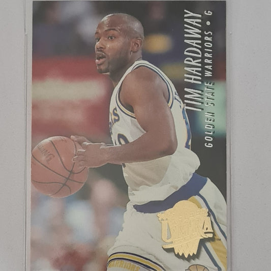 Tim Hardaway 1994 Fleer Ultra 94-95 #60 NBA Basketball Golden State Warriors Excellent-mint