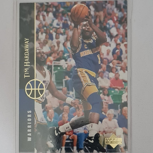 Tim Hardaway 1994 Upper-Deck #54 NBA Basketball Golden State Warriors Excellent