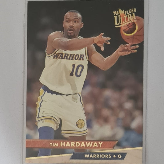 Tim Hardaway 1993 Fleer Ultra 93-94 #65 NBA Basketball Golden State Warriors Excellent