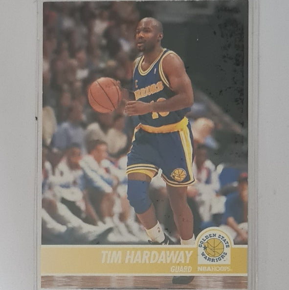 Tim Hardaway 1994 Skybox NBA Hoops #65 NBA Basketball Golden State Warriors very good