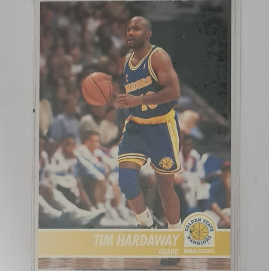 Tim Hardaway 1994 Skybox NBA Hoops #65 NBA Basketball Golden State Warriors very good