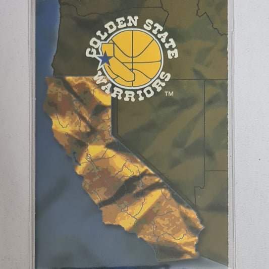 Golden state warriors logo card Skybox #399 NBA Basketball Golden State Warriors very good-ex