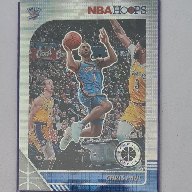 Chris Paul 2019-20 Panini Hoops premium stock prizm #67 Oklahoma City thunder Ex-mint