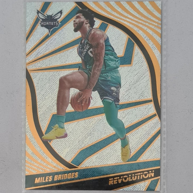 Miles Bridges 2021-22 Panini Revolution Groove #99 NBA Basketball Charlotte Hornets excellent Sleeved