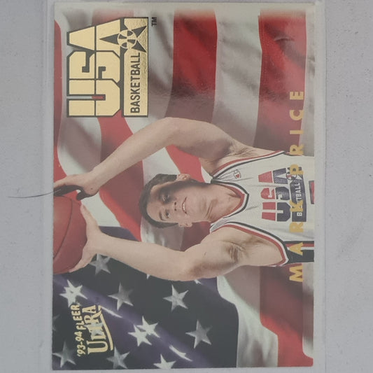 Mark Price 1994 Fleer 93-94 USA Basketball NBA  #368 NBA Basketball Excellent sleeved