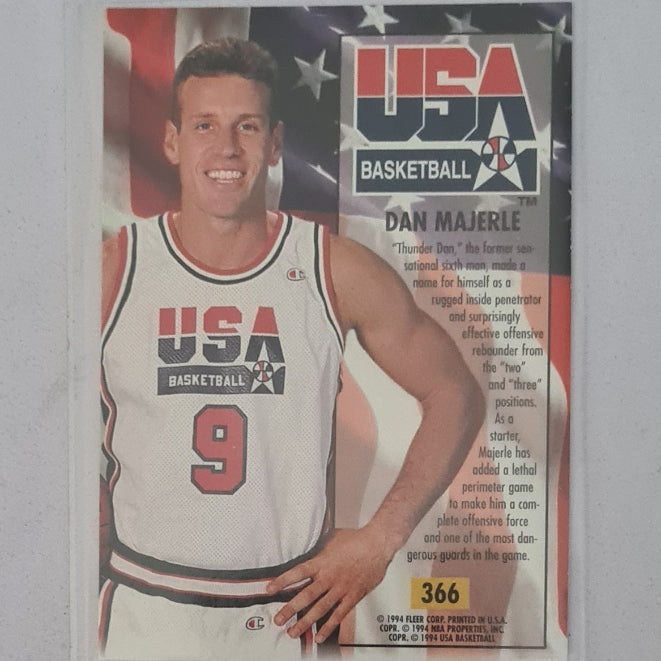 Dan Majerle 1994 Skybox USA Basketball International #366 NBA Basketball Phoenix Suns Excellent