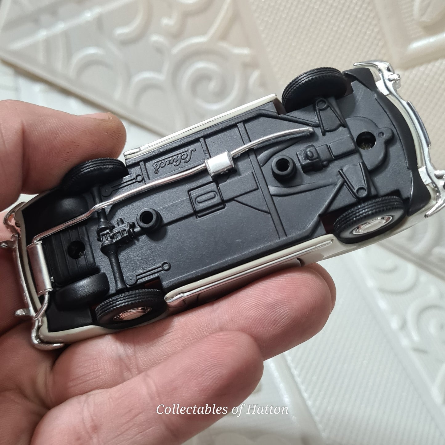 Schuco 1:43 Mercedes-Benz 190sl roadster cabriolet white loose excellent