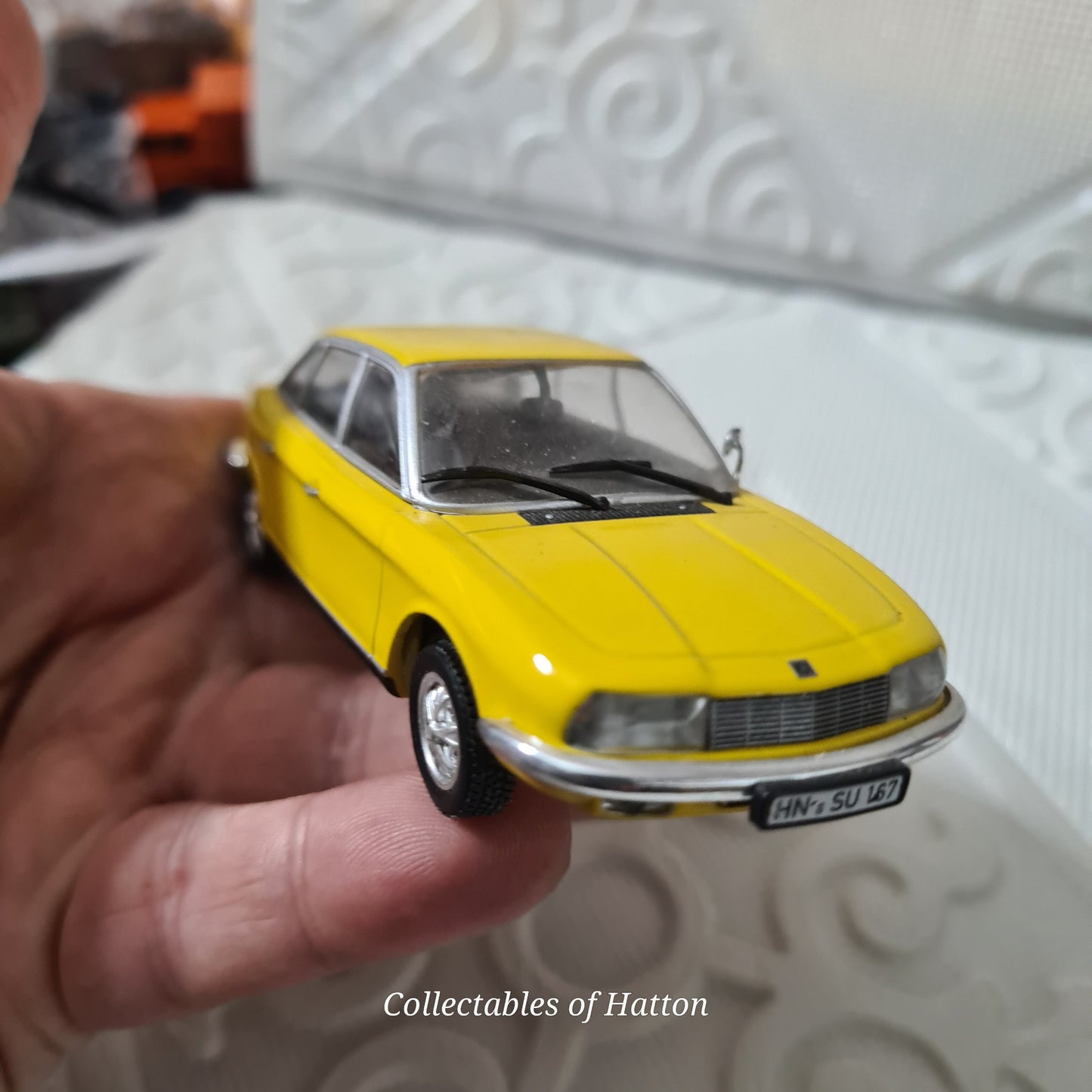 Minichamps 1:43 NSU Ro 80 Yellow loose unboxed Excellent example