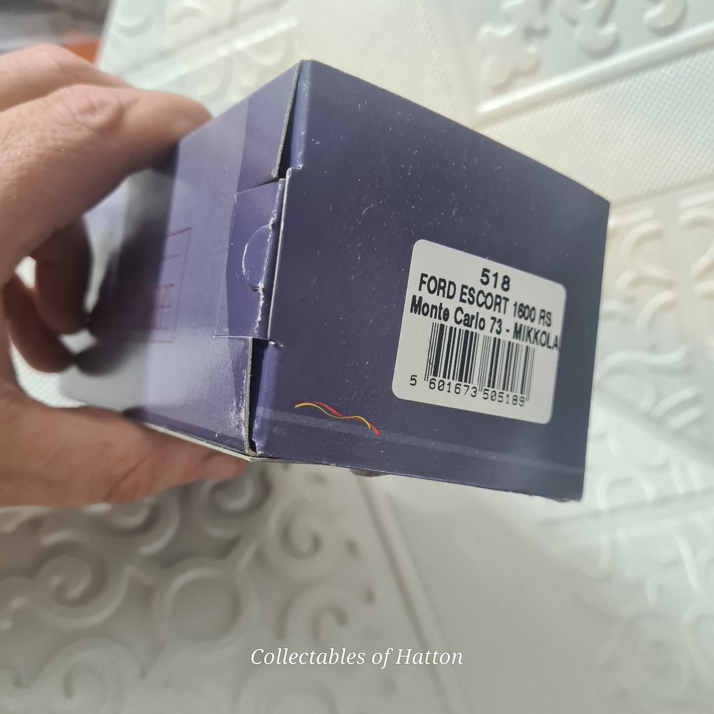 Trofeu 1:43 Ford Escort 1600 Rs H.Mikkola Monte Carlo 1973 Blue White boxed very good